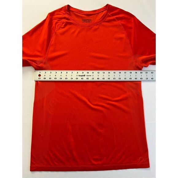 Patagonia Short-Sleeved Capilene Cool Trail Tech Shirt Bright Orange Size Large - Picture 5 of 9